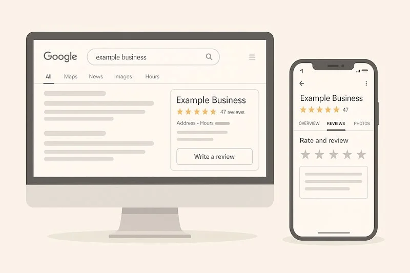 How to Leave a Google Review for a Business